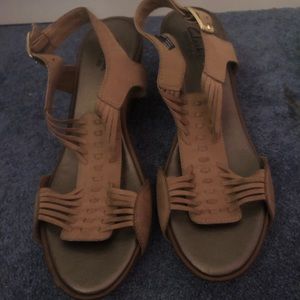 Clarks Bendables Wedge Sandals